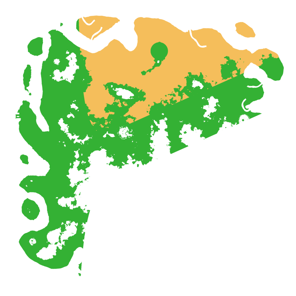 Biome Rust Map: Procedural Map, Size: 4500, Seed: 3148764