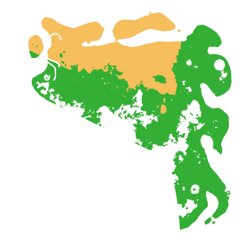 Biome Rust Map: Procedural Map, Size: 4000, Seed: 498710836