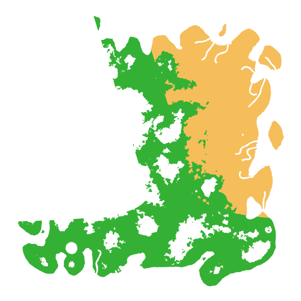 Biome Rust Map: Procedural Map, Size: 4500, Seed: 3230587