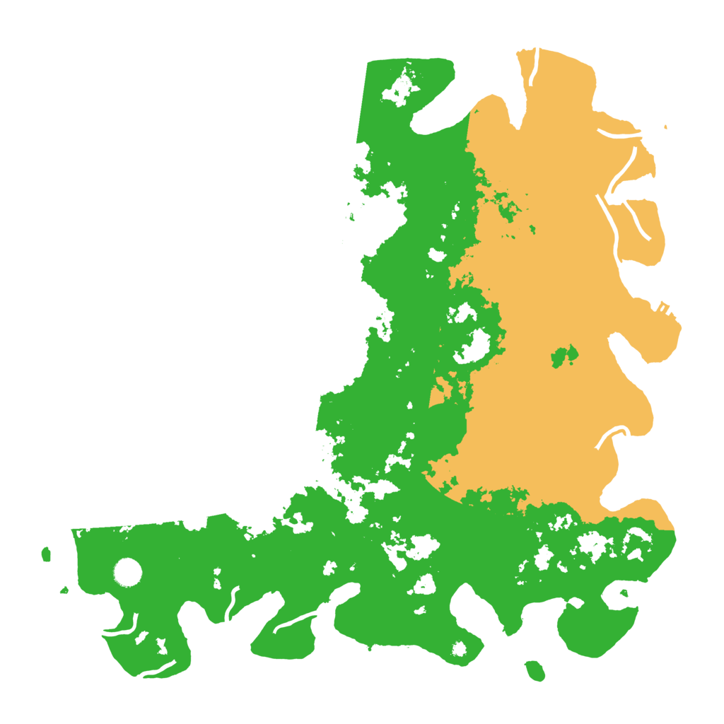 Biome Rust Map: Procedural Map, Size: 4500, Seed: 3328668