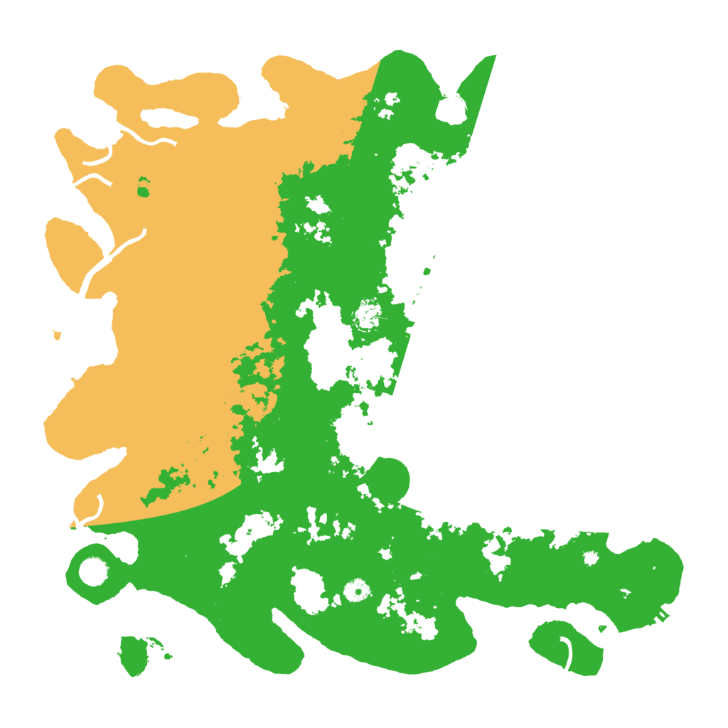 Biome Rust Map: Procedural Map, Size: 4500, Seed: 4157364