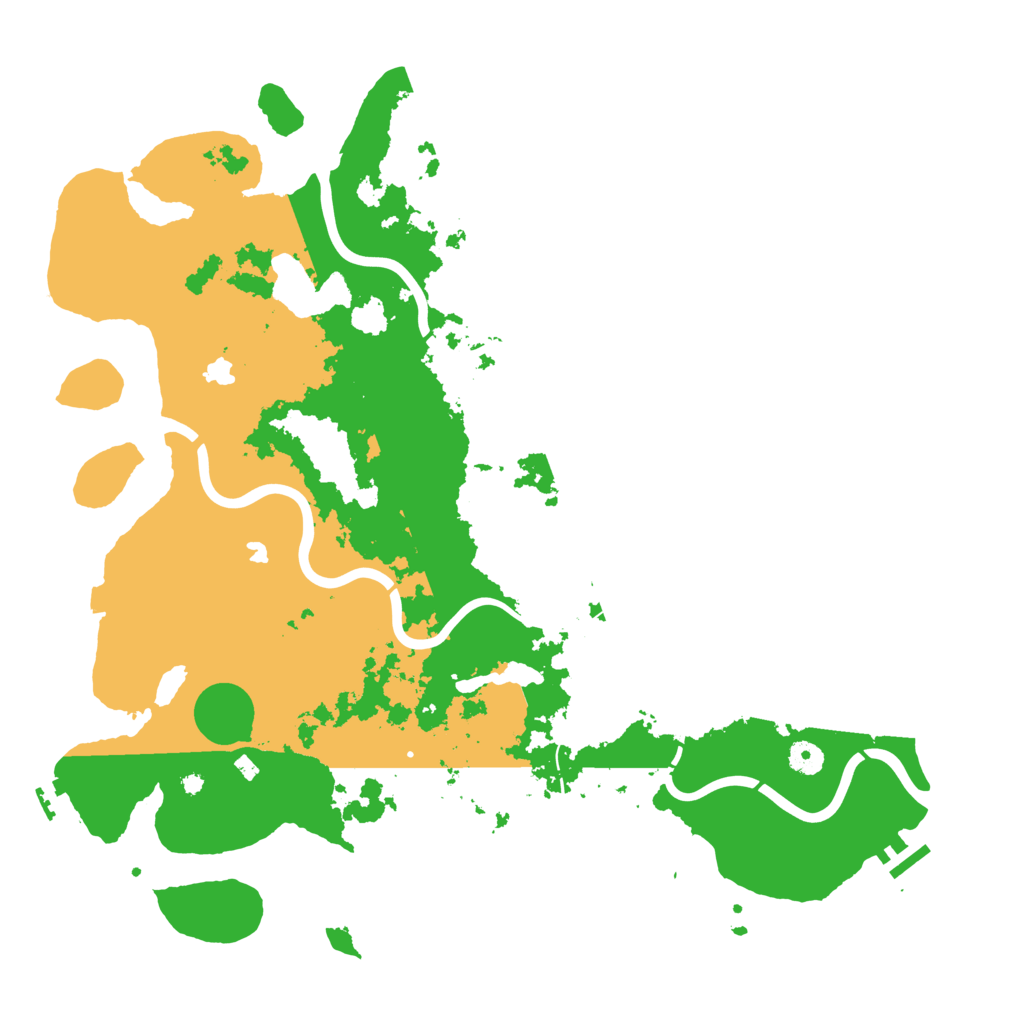 Biome Rust Map: Procedural Map, Size: 4500, Seed: 5186714