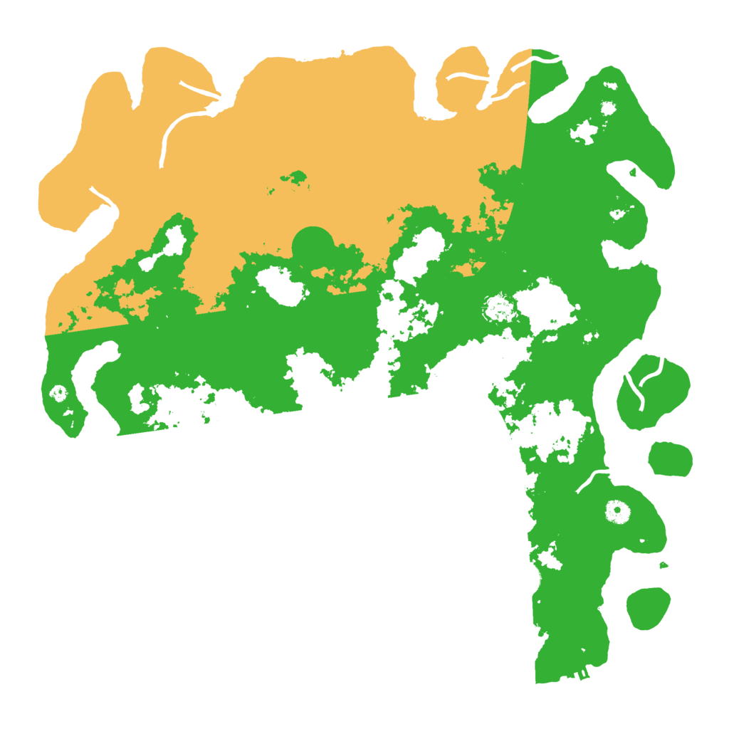Biome Rust Map: Procedural Map, Size: 4500, Seed: 3233355