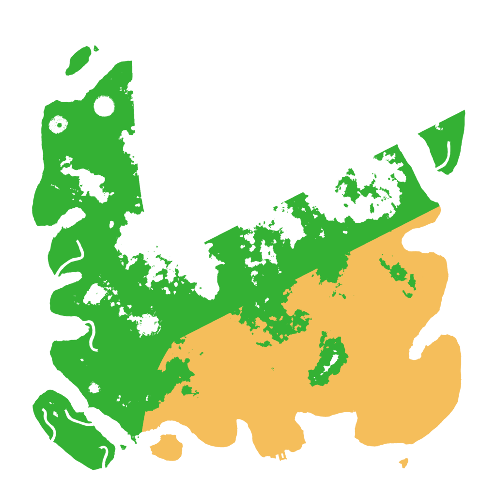 Biome Rust Map: Procedural Map, Size: 4250, Seed: 9684