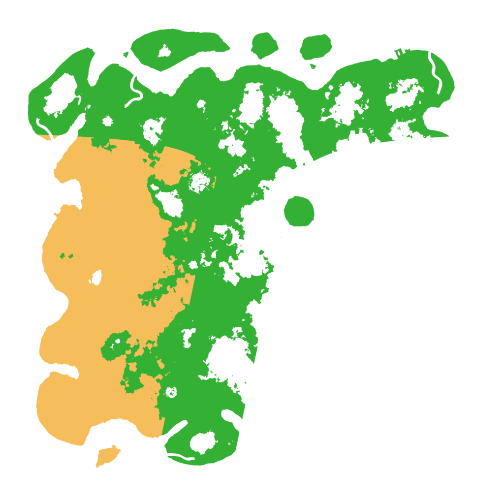 Biome Rust Map: Procedural Map, Size: 4500, Seed: 5451376
