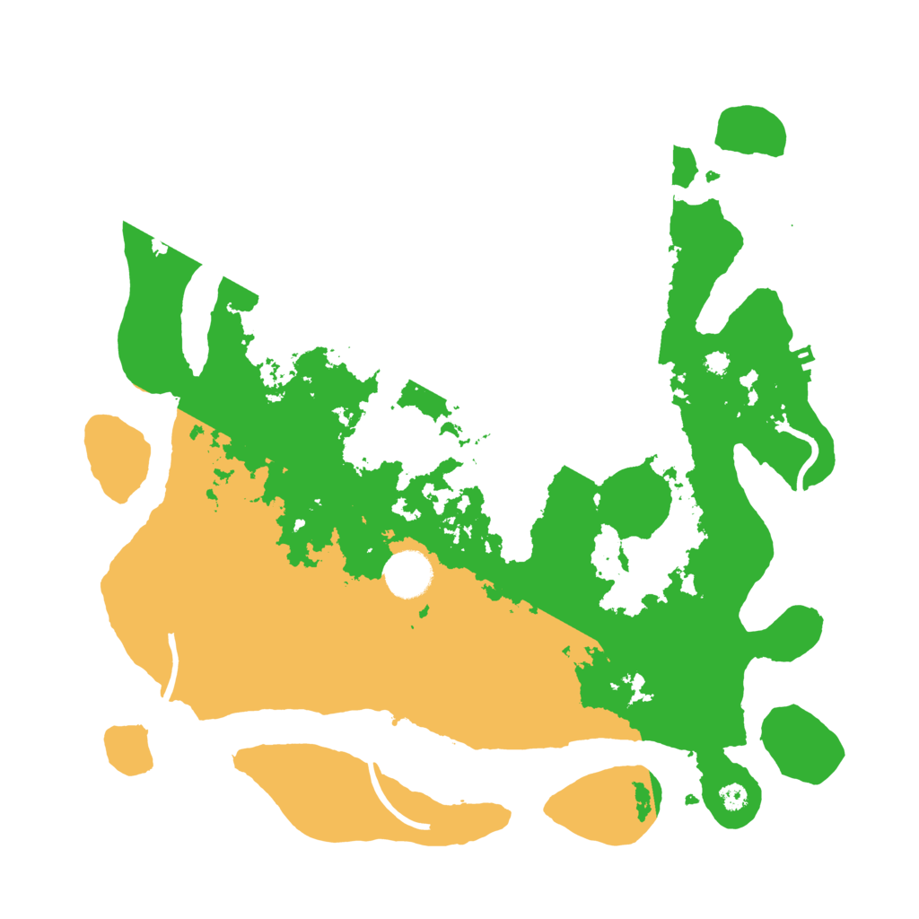 Biome Rust Map: Procedural Map, Size: 3500, Seed: 428435467