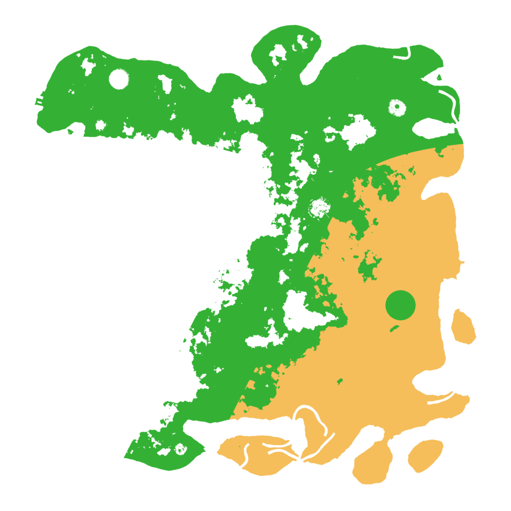 Biome Rust Map: Procedural Map, Size: 4500, Seed: 4038378