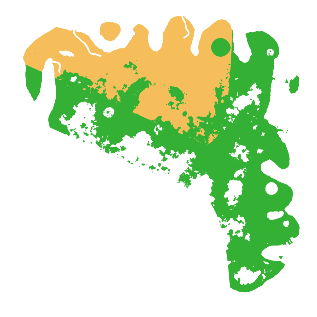Biome Rust Map: Procedural Map, Size: 4500, Seed: 242412