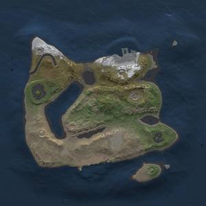 Thumbnail Rust Map: Procedural Map, Size: 2000, Seed: 150, 8 Monuments