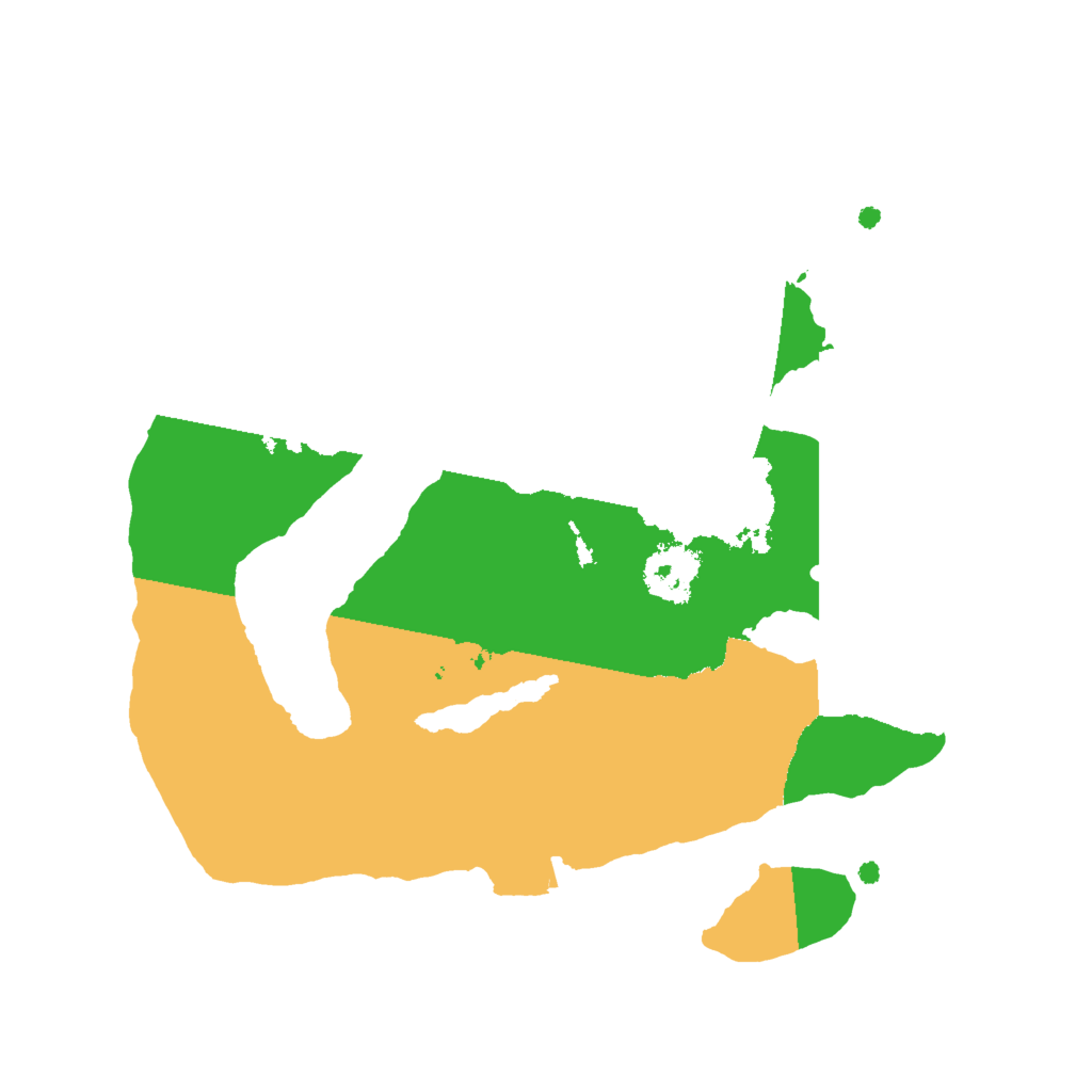 Biome Rust Map: Procedural Map, Size: 2000, Seed: 150