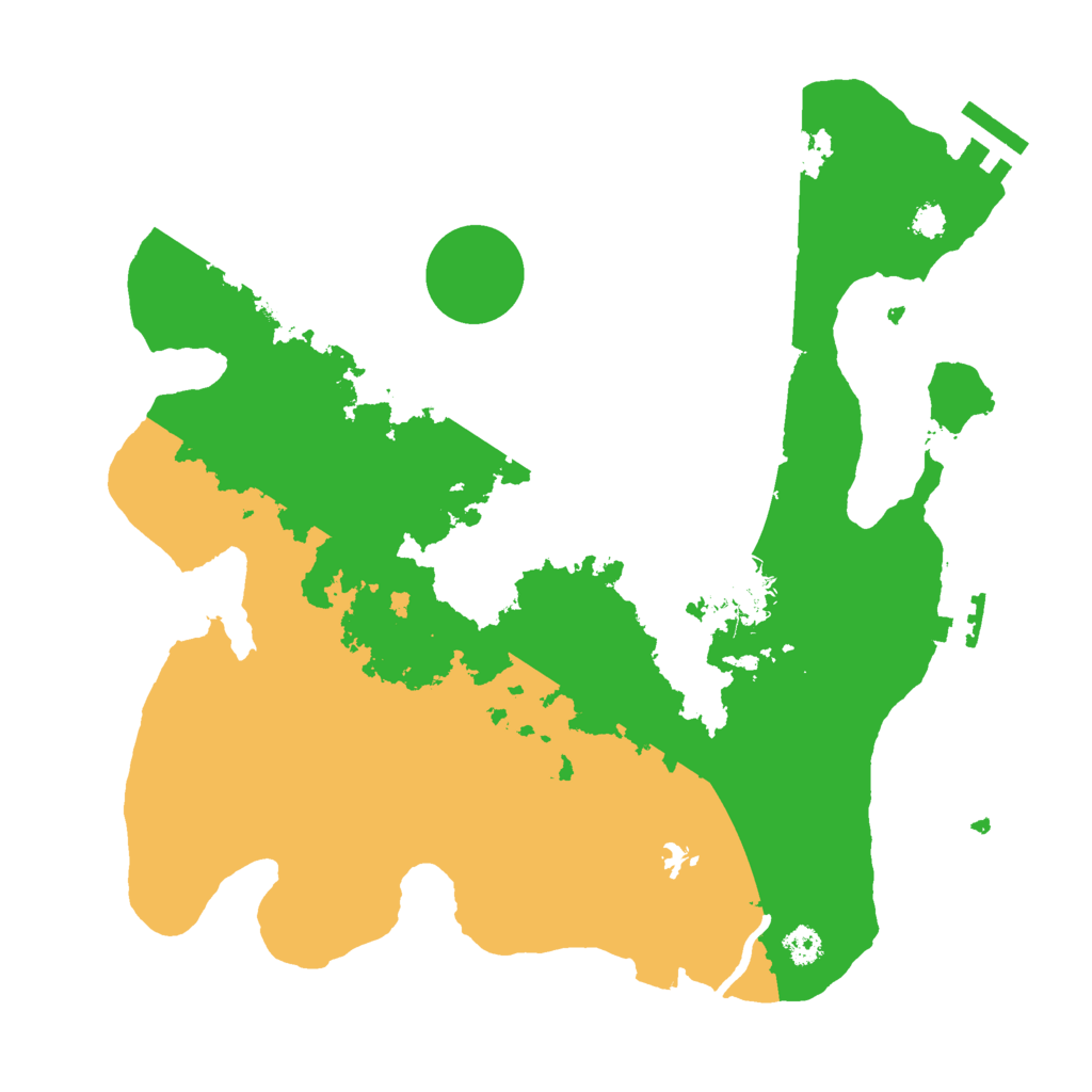 Biome Rust Map: Procedural Map, Size: 3000, Seed: 983835642