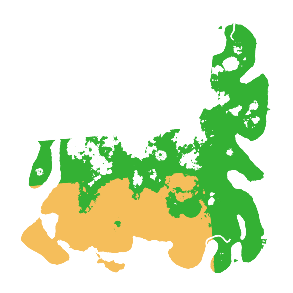 Biome Rust Map: Procedural Map, Size: 4000, Seed: 1285655785