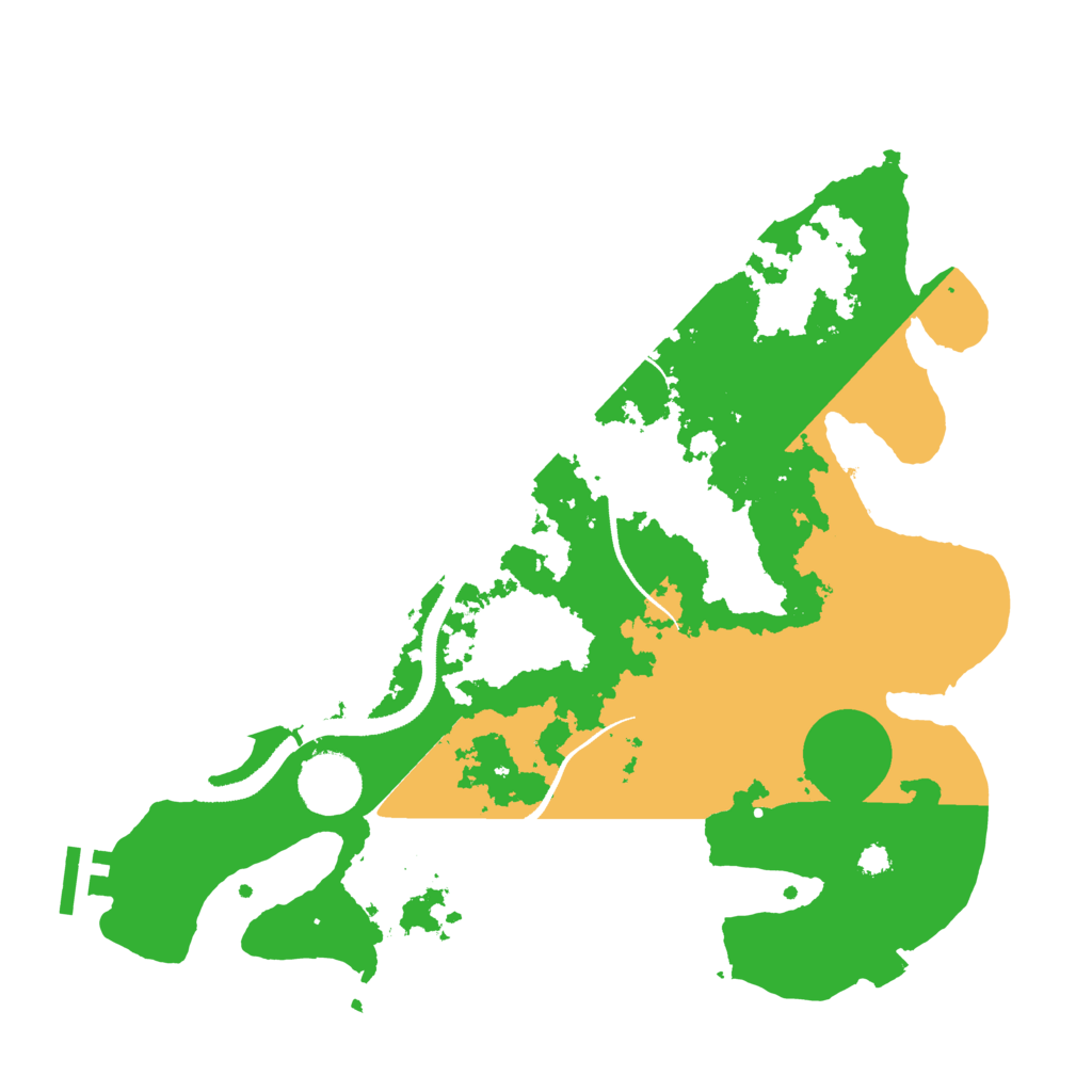 Biome Rust Map: Procedural Map, Size: 3250, Seed: 2689390