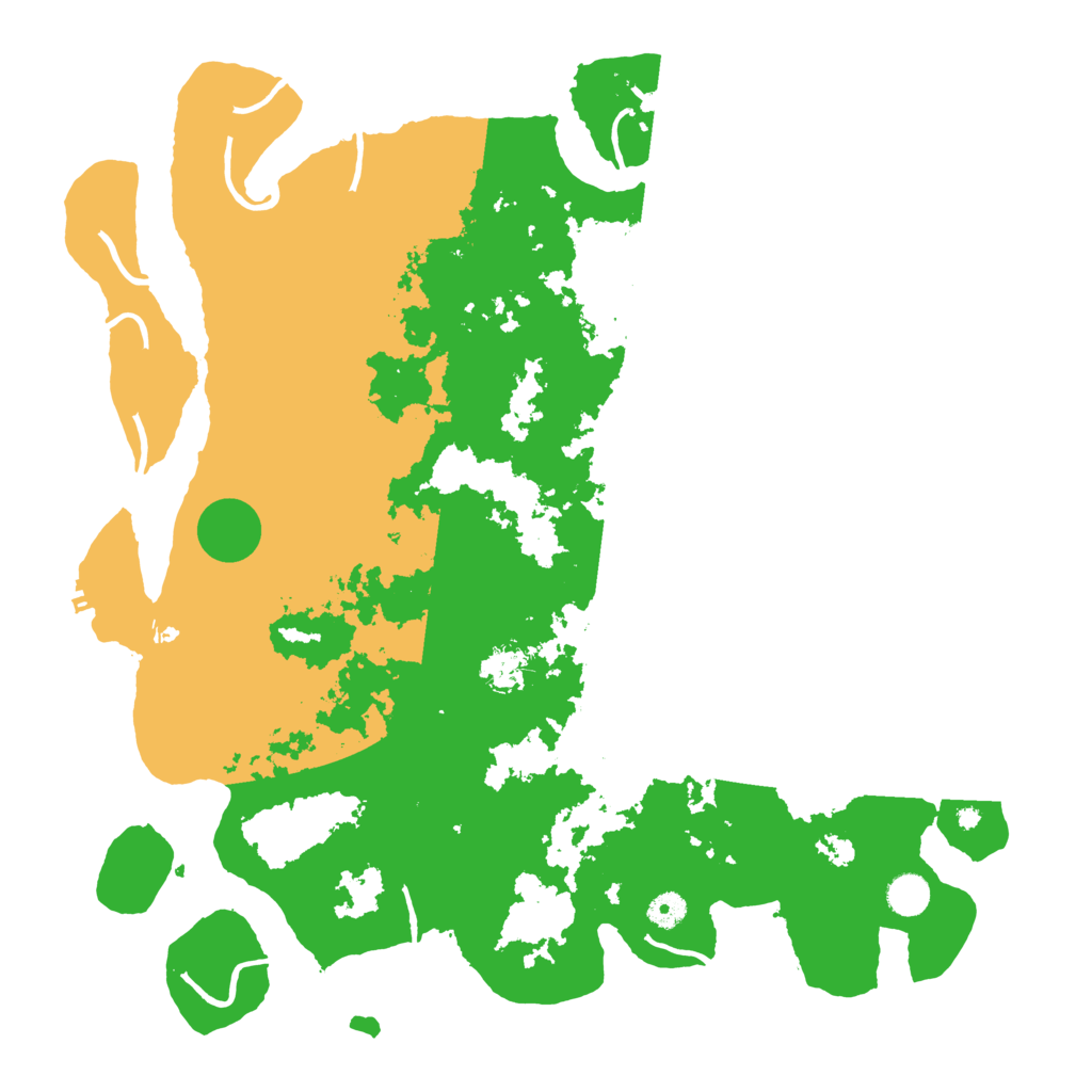 Biome Rust Map: Procedural Map, Size: 4500, Seed: 2725000