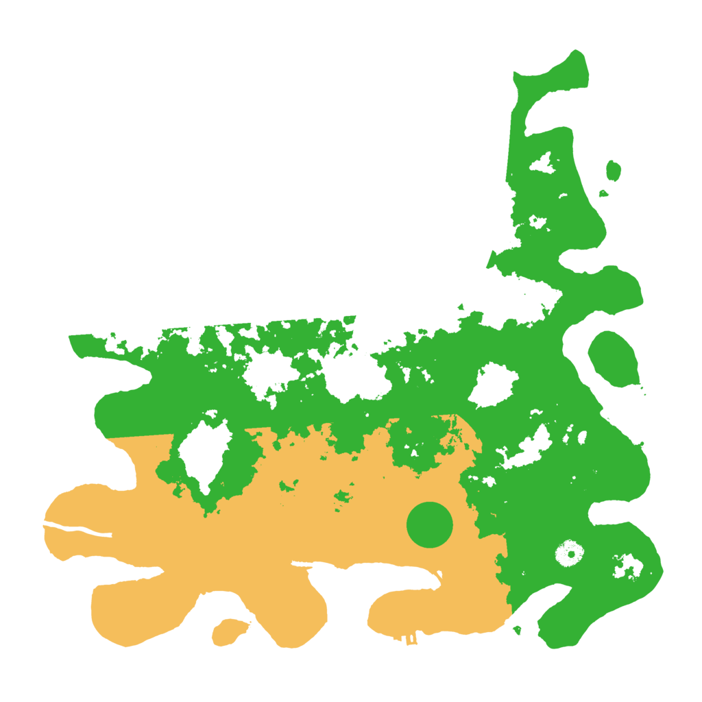 Biome Rust Map: Procedural Map, Size: 4000, Seed: 207