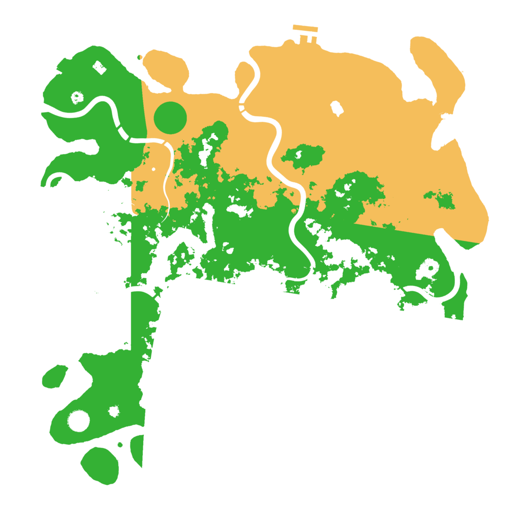 Biome Rust Map: Procedural Map, Size: 4250, Seed: 1150085571