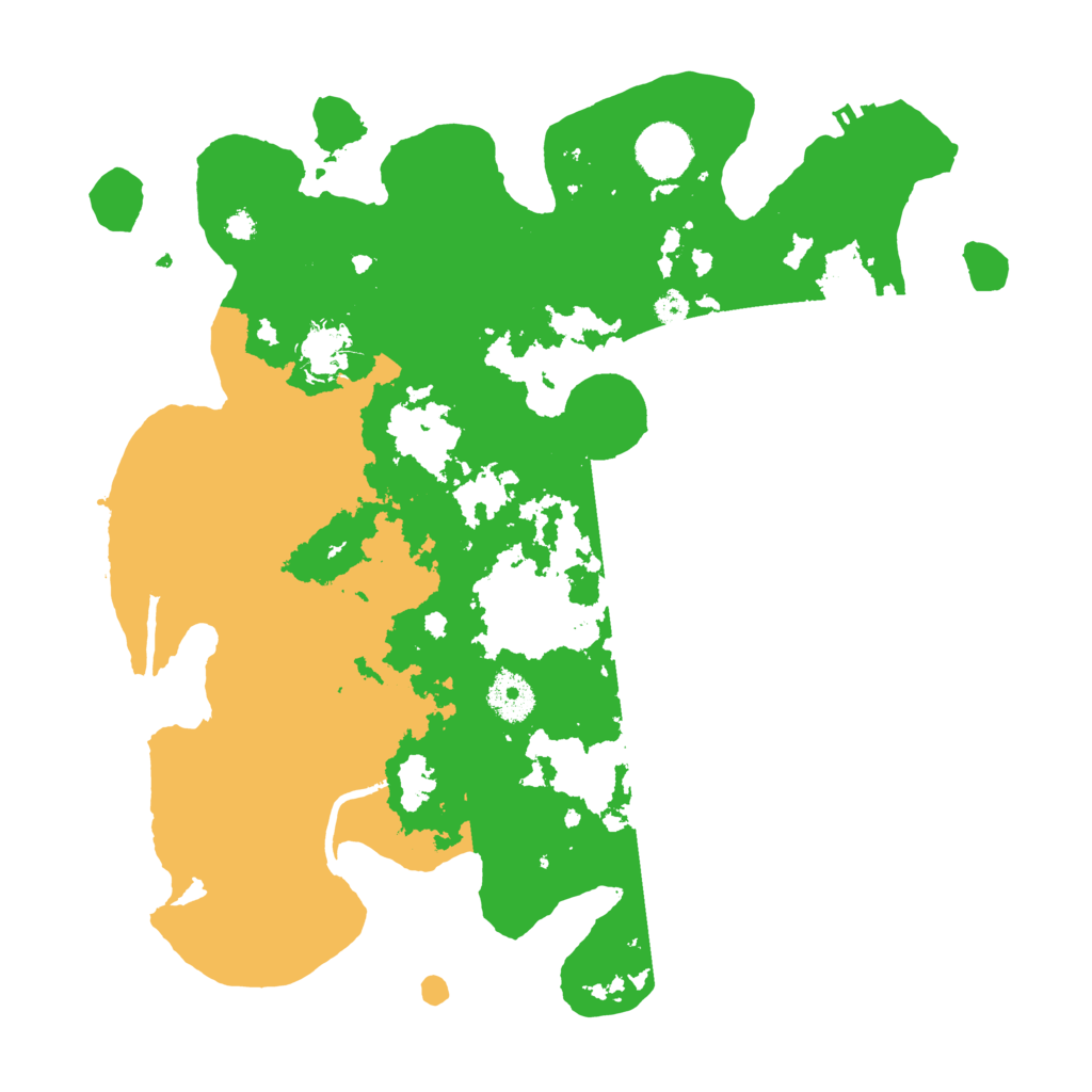 Biome Rust Map: Procedural Map, Size: 3500, Seed: 137710216