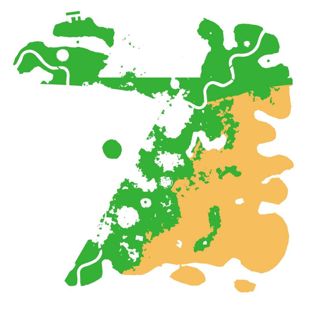 Biome Rust Map: Procedural Map, Size: 4500, Seed: 2872368