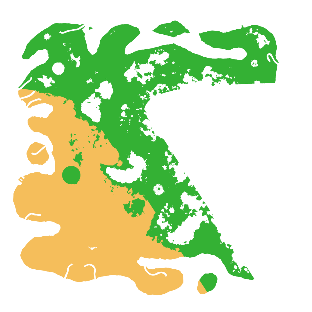 Biome Rust Map: Procedural Map, Size: 4500, Seed: 5639941