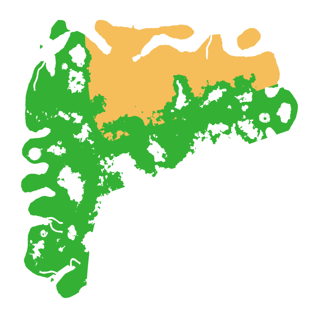 Biome Rust Map: Procedural Map, Size: 4500, Seed: 5179257