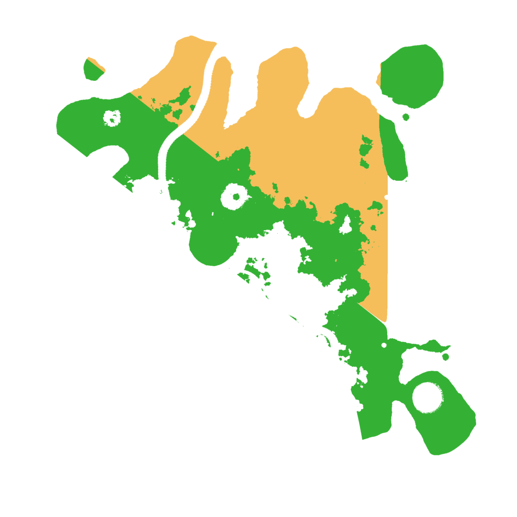 Biome Rust Map: Procedural Map, Size: 3000, Seed: 1314520