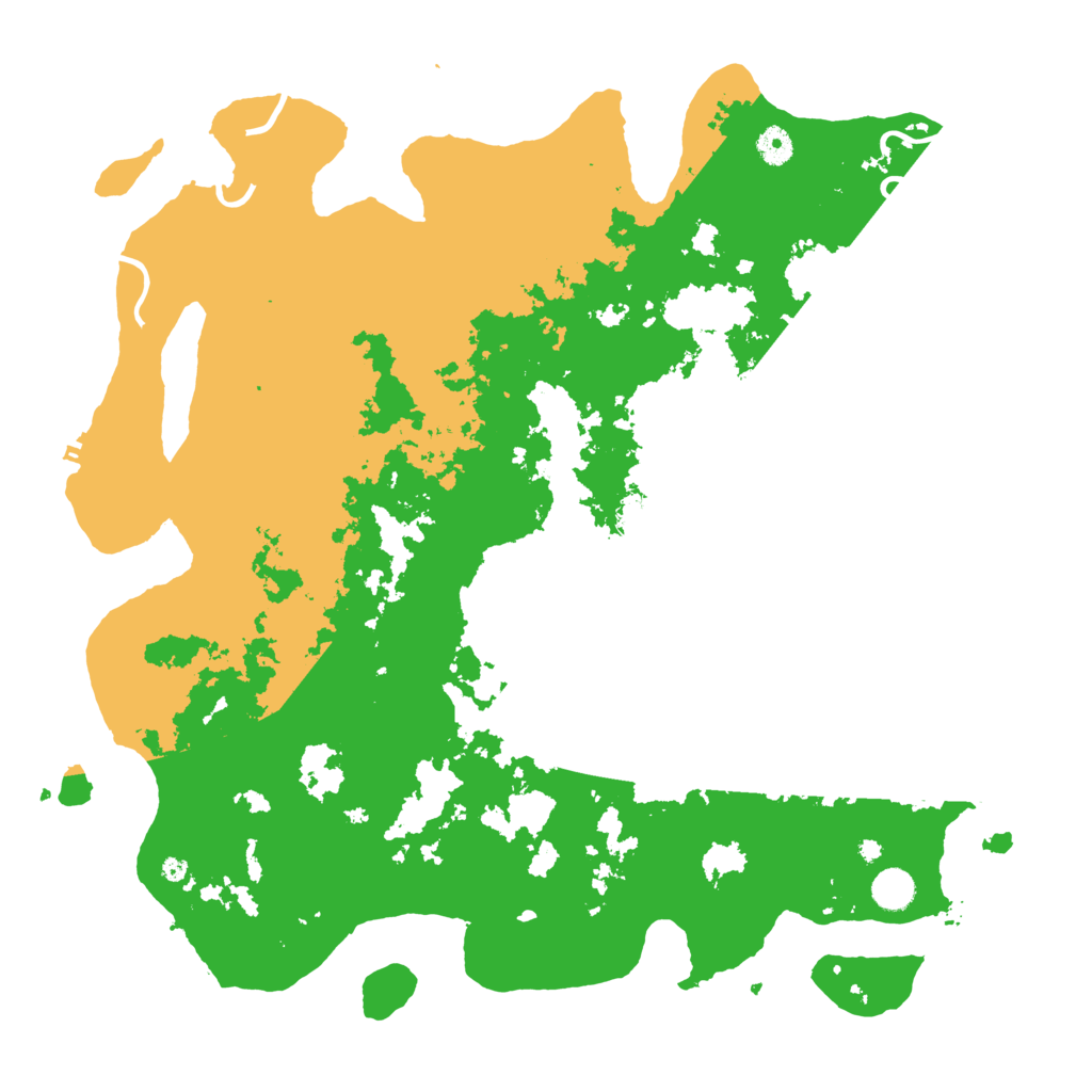 Biome Rust Map: Procedural Map, Size: 4500, Seed: 2123788