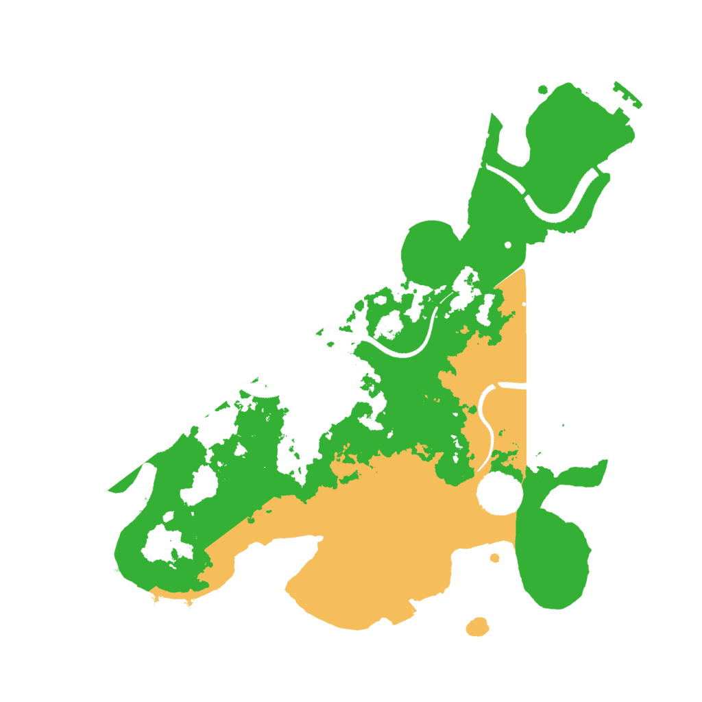 Biome Rust Map: Procedural Map, Size: 3000, Seed: 10019169