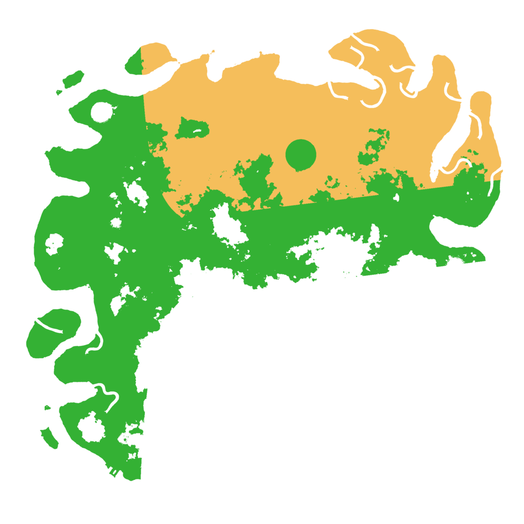 Biome Rust Map: Procedural Map, Size: 4500, Seed: 1089985