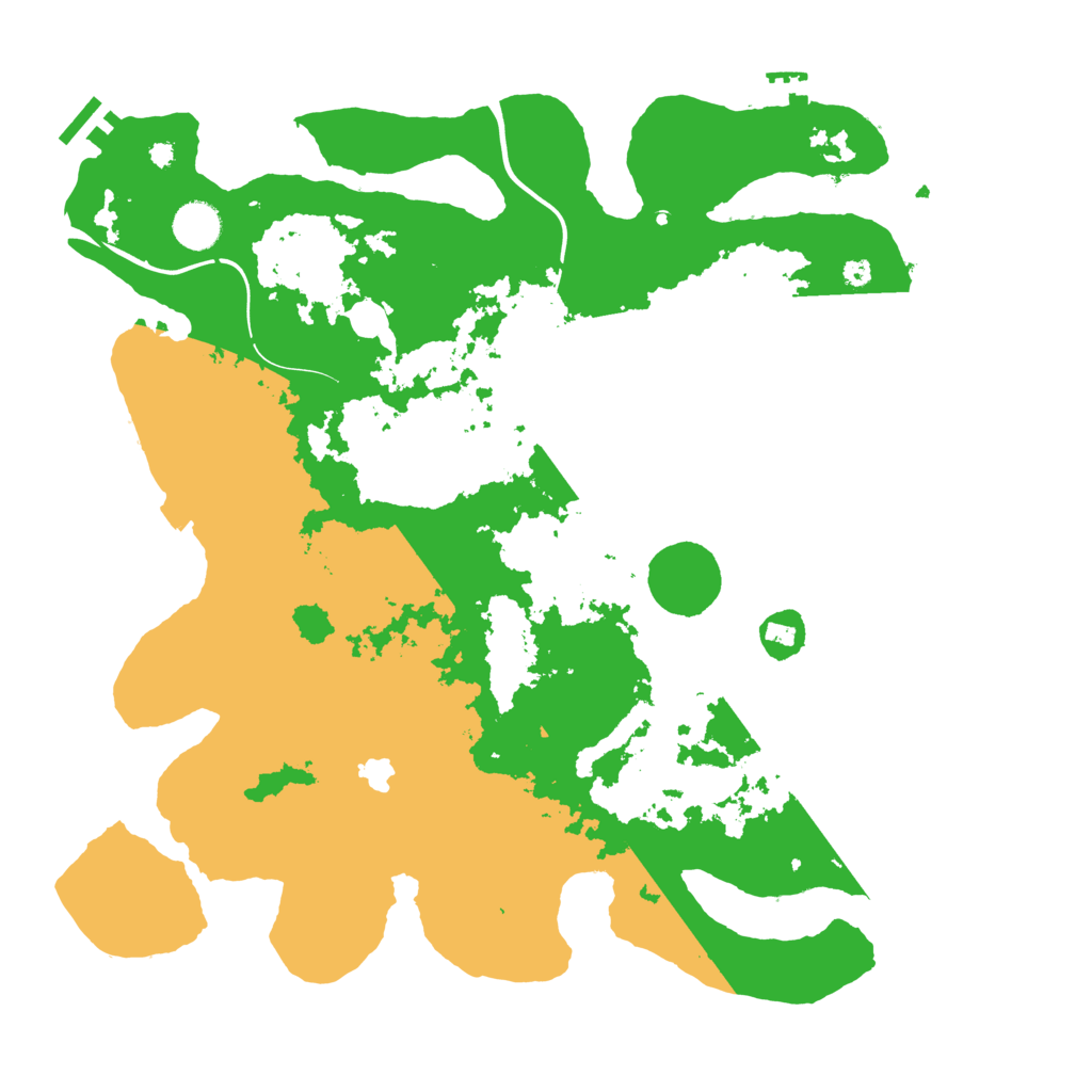 Biome Rust Map: Procedural Map, Size: 4000, Seed: 6765765
