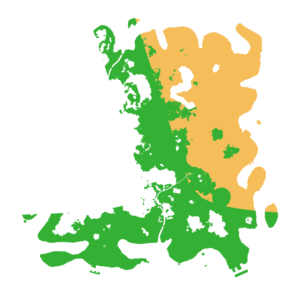 Biome Rust Map: Procedural Map, Size: 4250, Seed: 64934