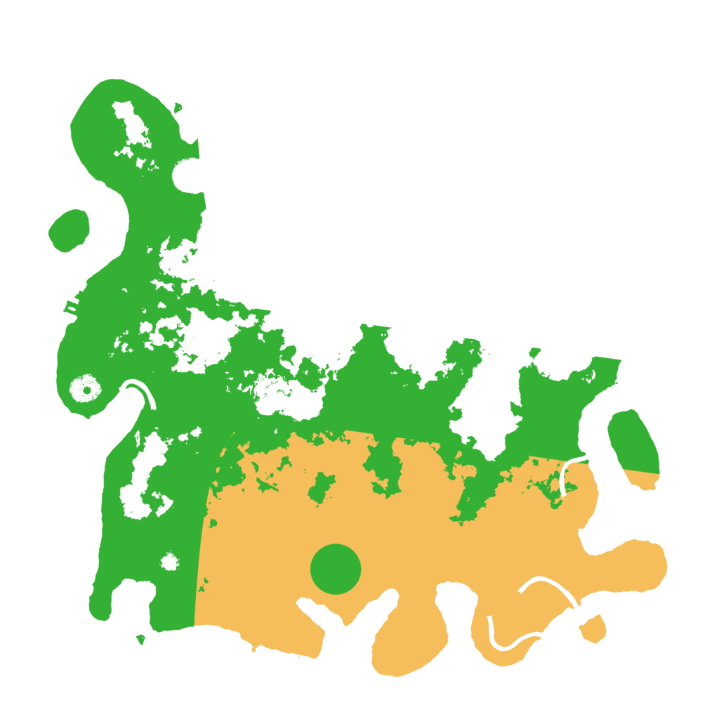 Biome Rust Map: Procedural Map, Size: 3750, Seed: 736925586