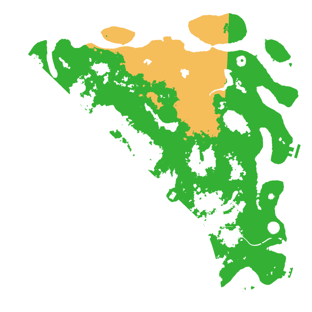 Biome Rust Map: Procedural Map, Size: 4500, Seed: 6293270