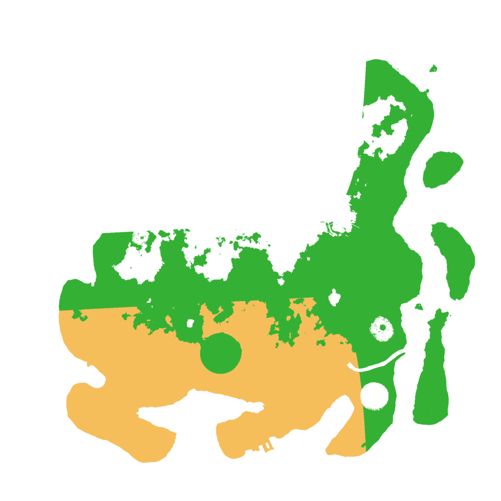 Biome Rust Map: Procedural Map, Size: 3250, Seed: 5992253