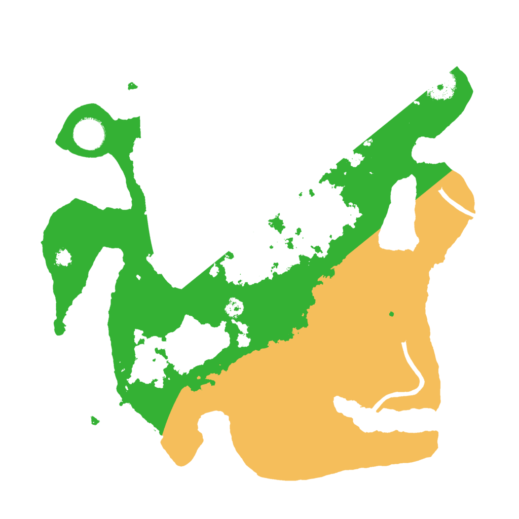 Biome Rust Map: Procedural Map, Size: 2900, Seed: 73688