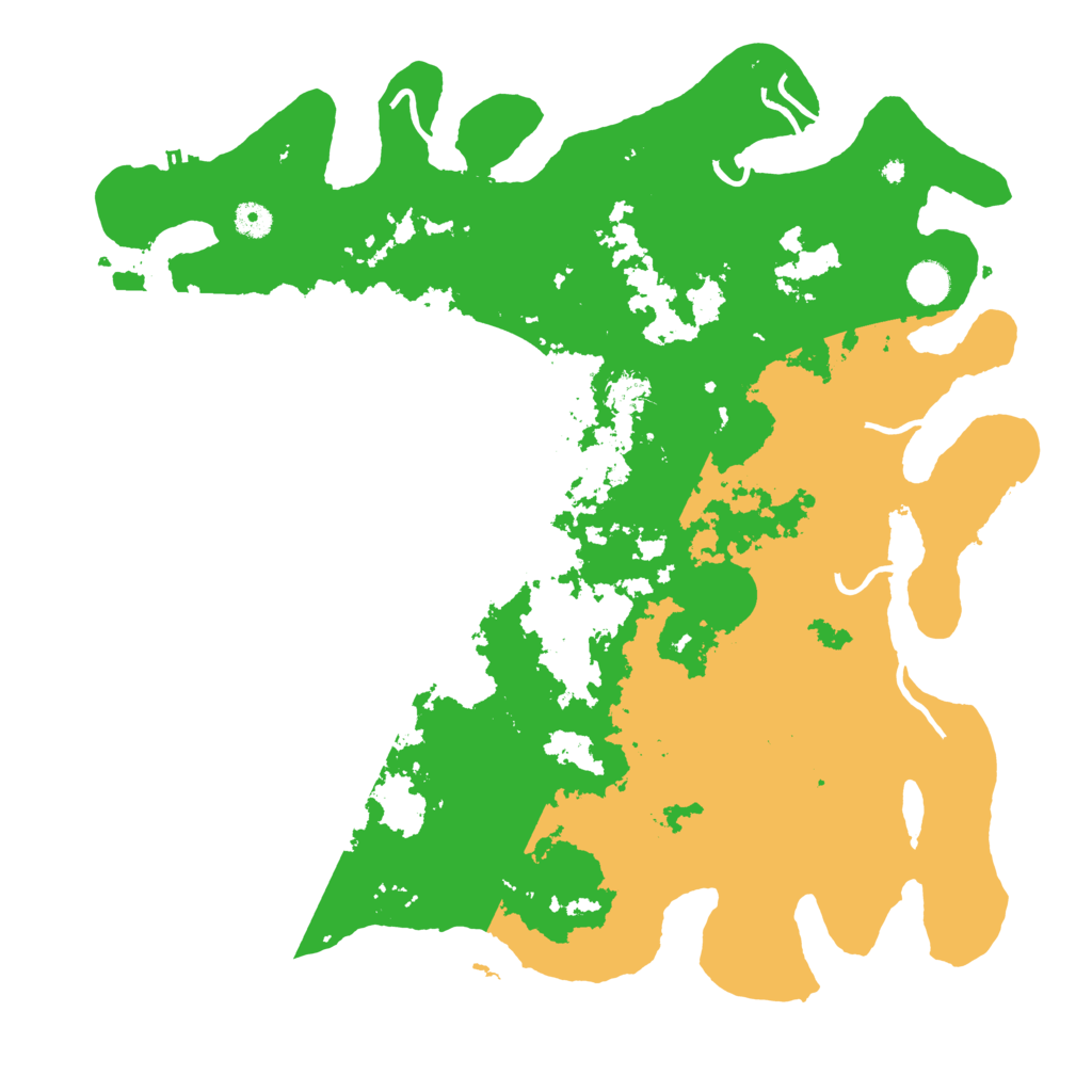 Biome Rust Map: Procedural Map, Size: 4500, Seed: 5020889