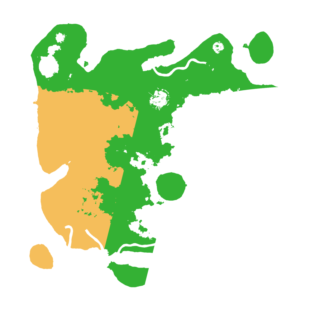 Biome Rust Map: Procedural Map, Size: 3000, Seed: 1409490002