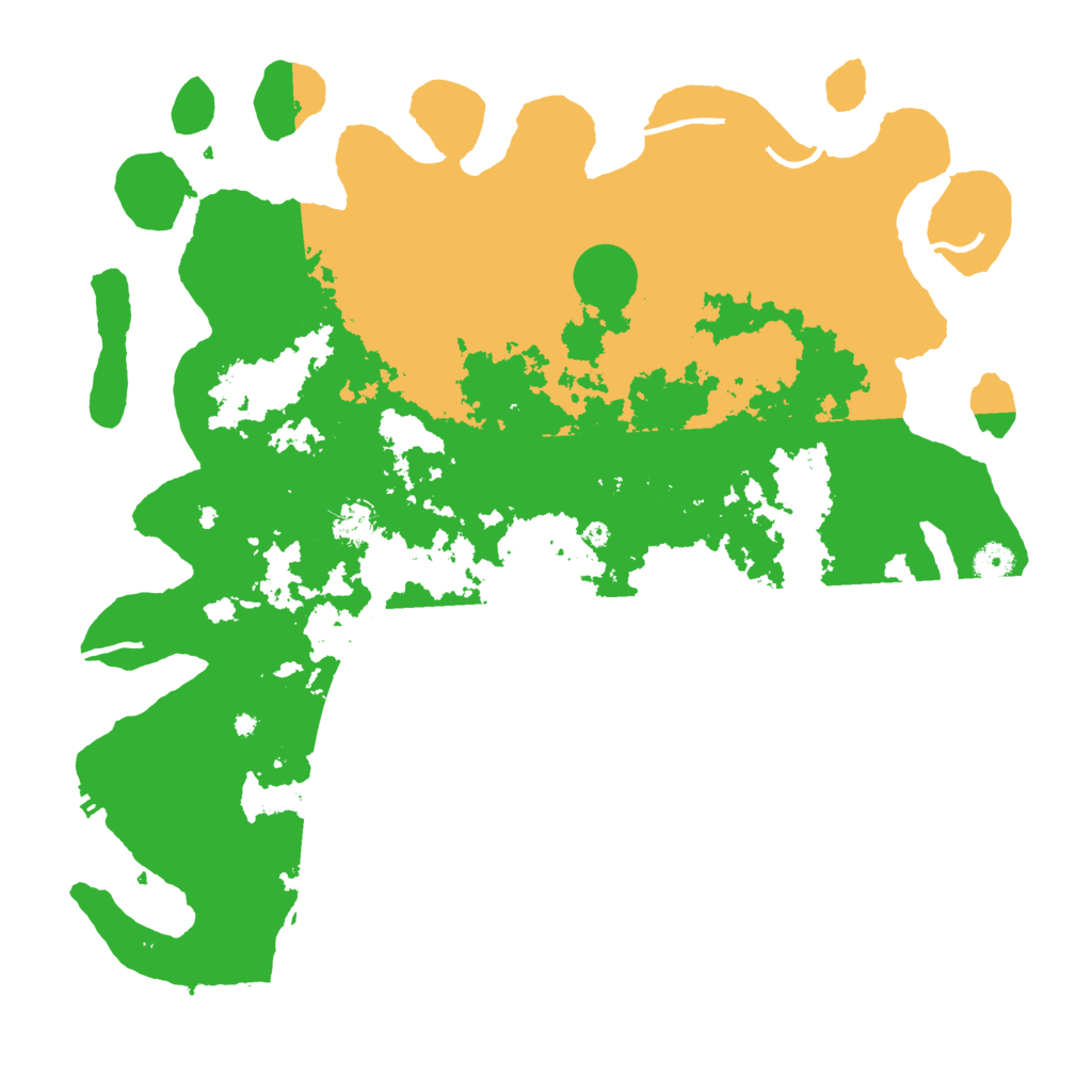 Biome Rust Map: Procedural Map, Size: 4500, Seed: 4581289