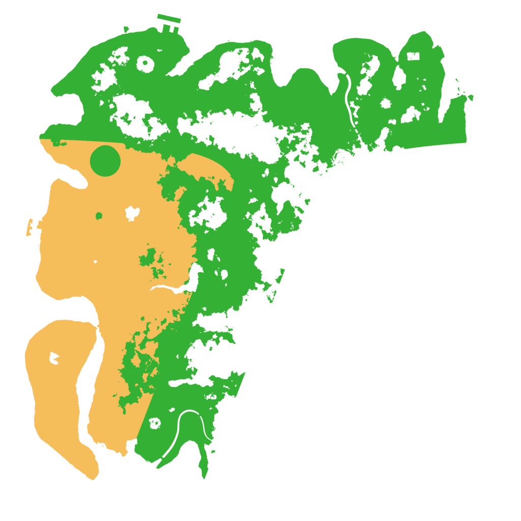 Biome Rust Map: Procedural Map, Size: 4500, Seed: 1059748
