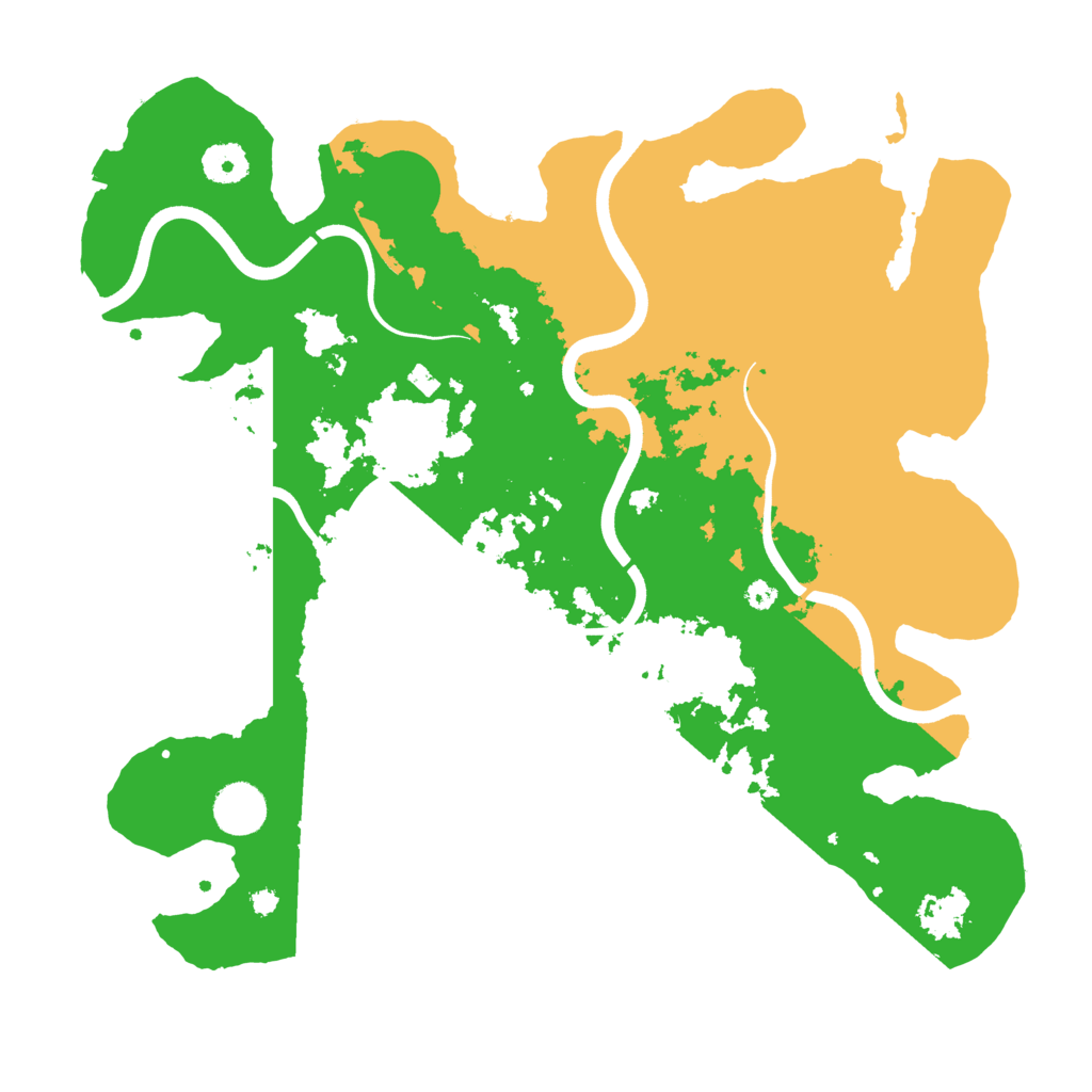 Biome Rust Map: Procedural Map, Size: 3750, Seed: 2066665128