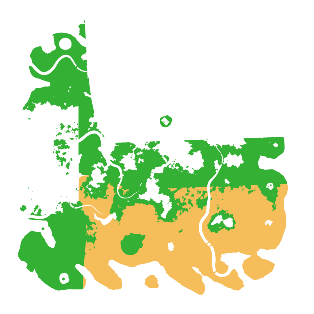 Biome Rust Map: Procedural Map, Size: 4500, Seed: 3004720