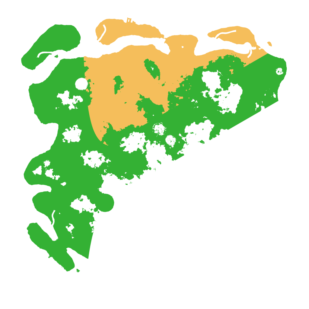 Biome Rust Map: Procedural Map, Size: 4500, Seed: 100026