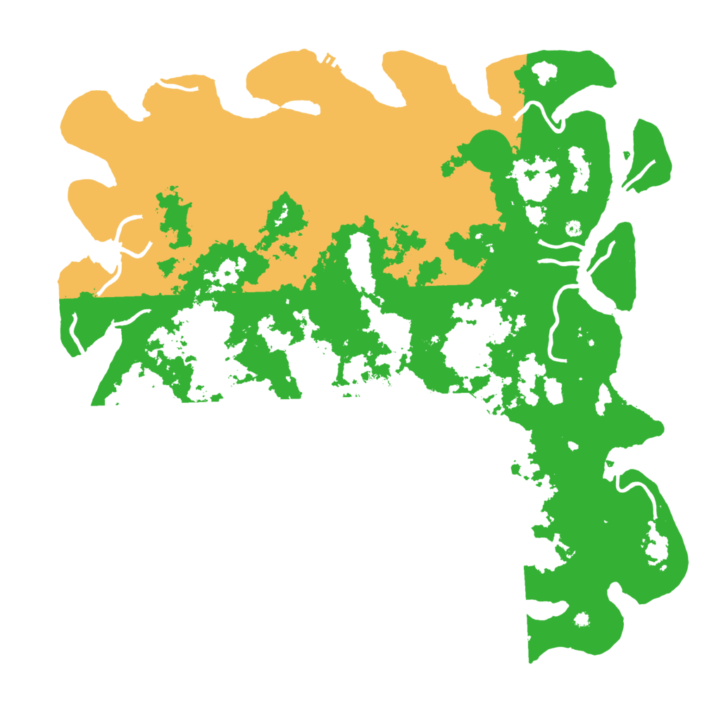 Biome Rust Map: Procedural Map, Size: 4500, Seed: 3162533
