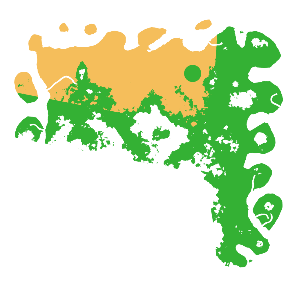 Biome Rust Map: Procedural Map, Size: 4600, Seed: 6738