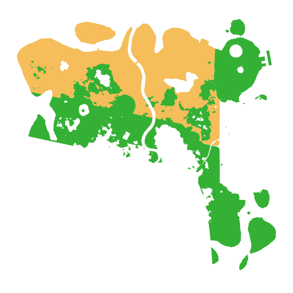 Biome Rust Map: Procedural Map, Size: 4000, Seed: 27092015