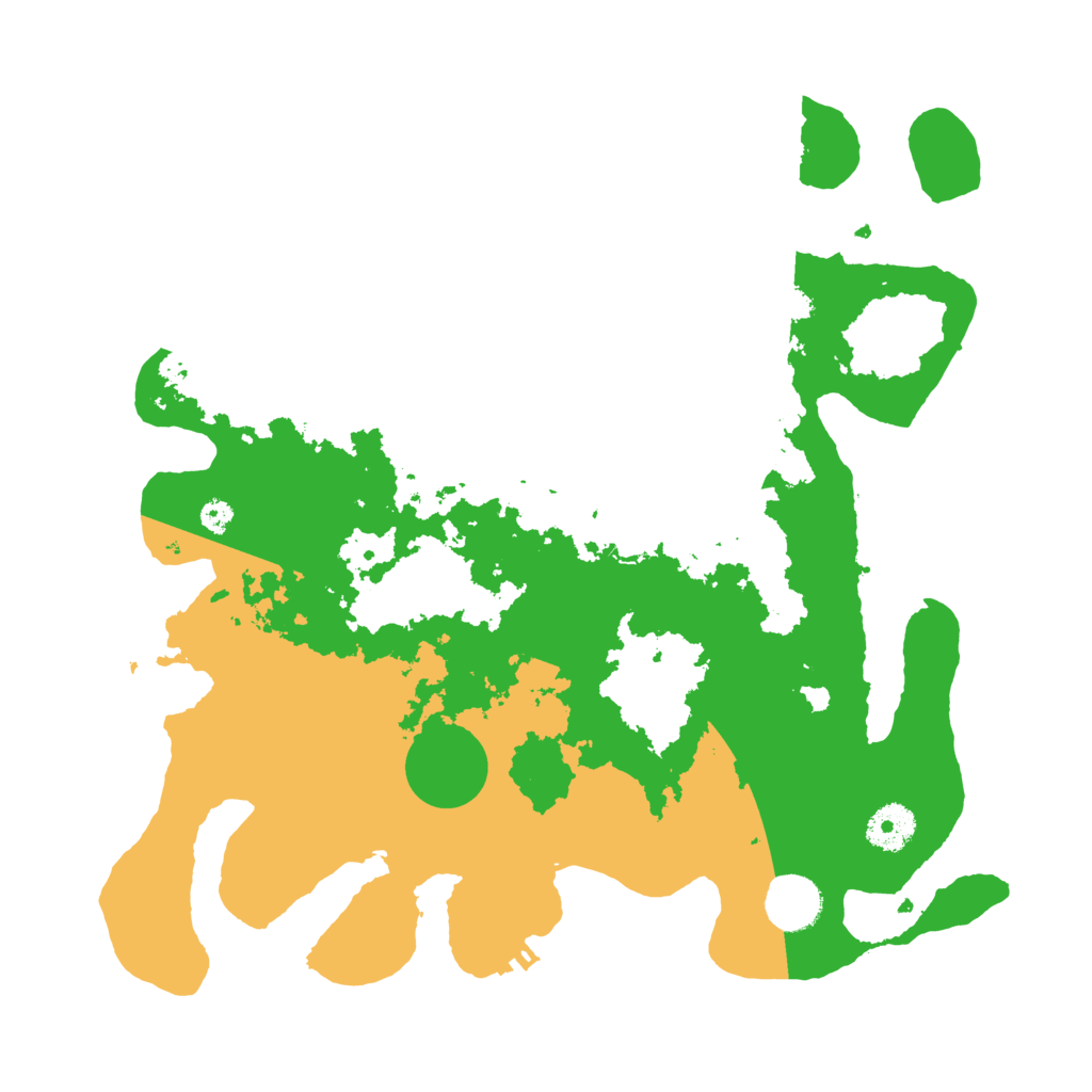 Biome Rust Map: Procedural Map, Size: 3500, Seed: 1856312653
