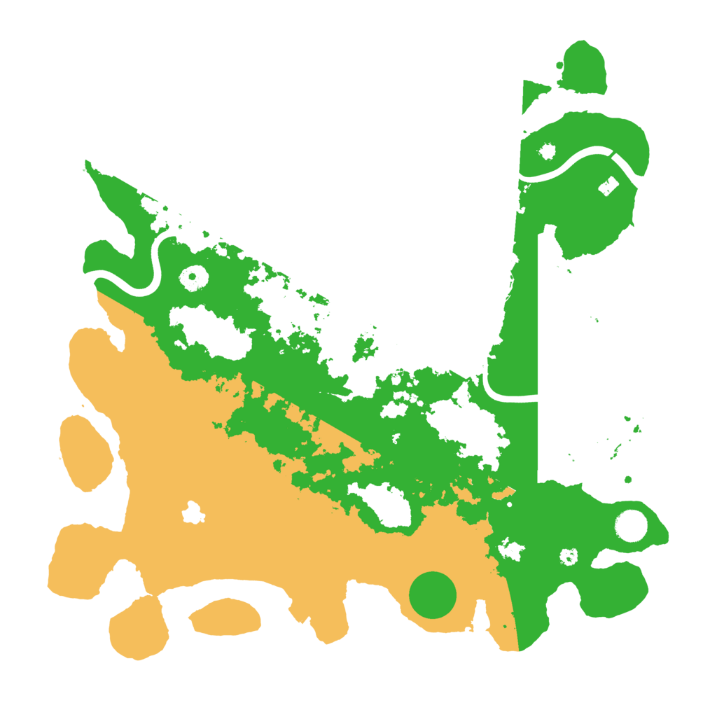 Biome Rust Map: Procedural Map, Size: 4000, Seed: 2586