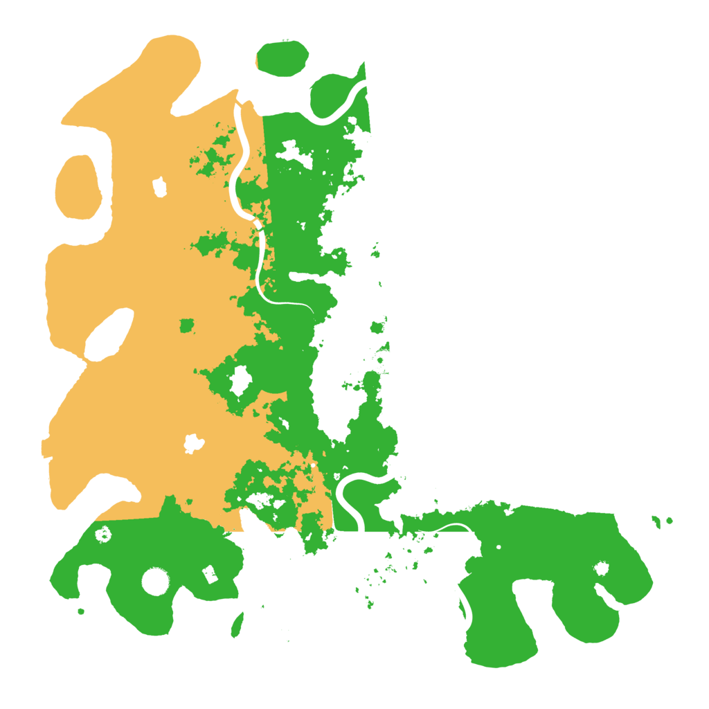 Biome Rust Map: Procedural Map, Size: 4500, Seed: 5138989