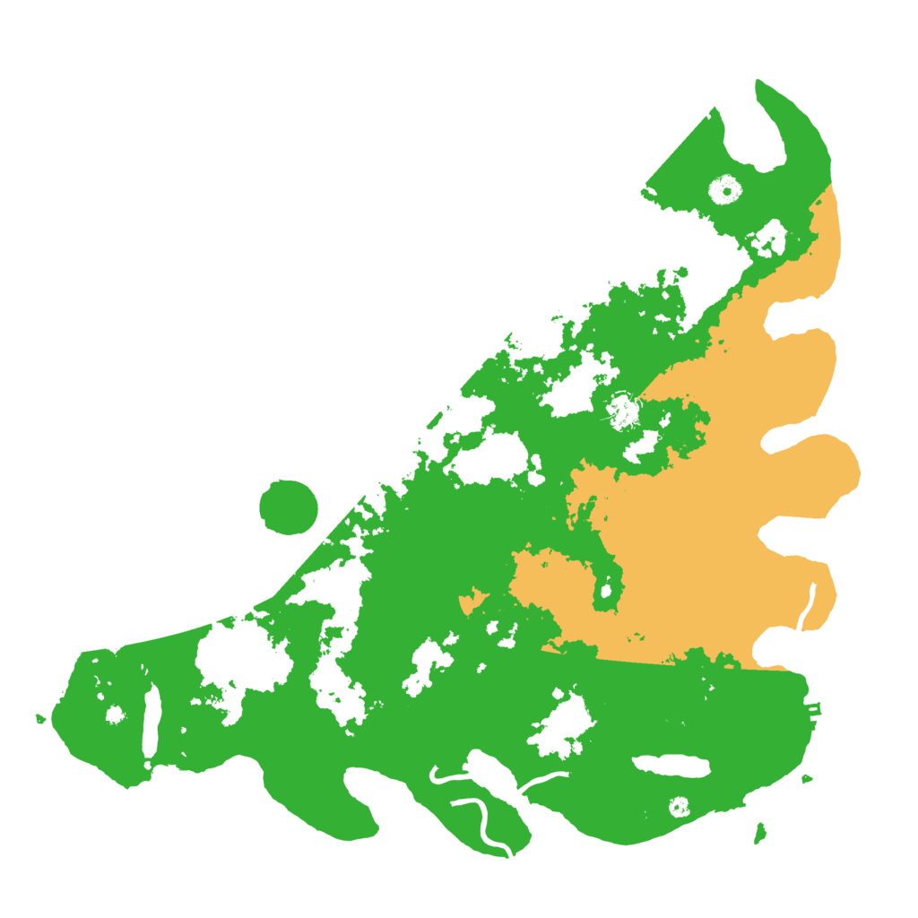 Biome Rust Map: Procedural Map, Size: 4500, Seed: 4289856