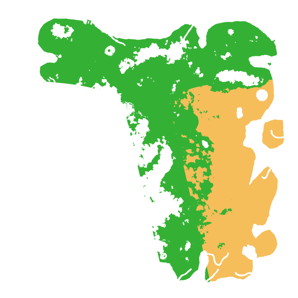 Biome Rust Map: Procedural Map, Size: 4500, Seed: 743130