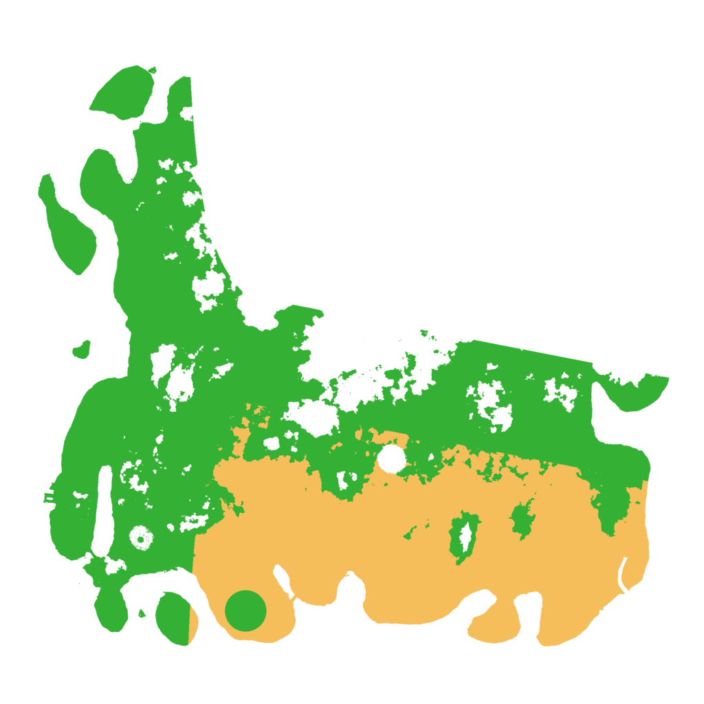 Biome Rust Map: Procedural Map, Size: 4500, Seed: 3411610